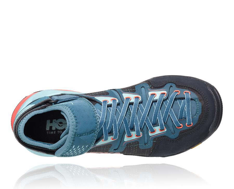 Hoka One One Spor Ayakkabı Kadın Turkuaz - Arkali - UL8013459